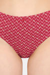 Rosaline Cotton Comfort Medium Rise Full Coverage Bikini Panty (Pack of 3) - Multicolor — thumbnail 5